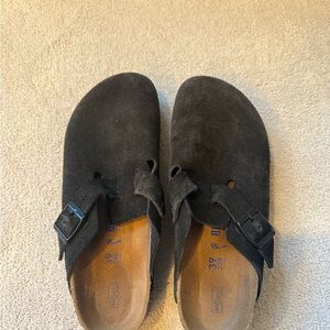 Black Suede Birkenstock